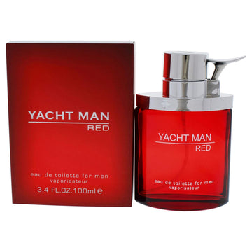 Myrurgia Yacht Man Red, Eau De Toilette Spray 3.4 Oz