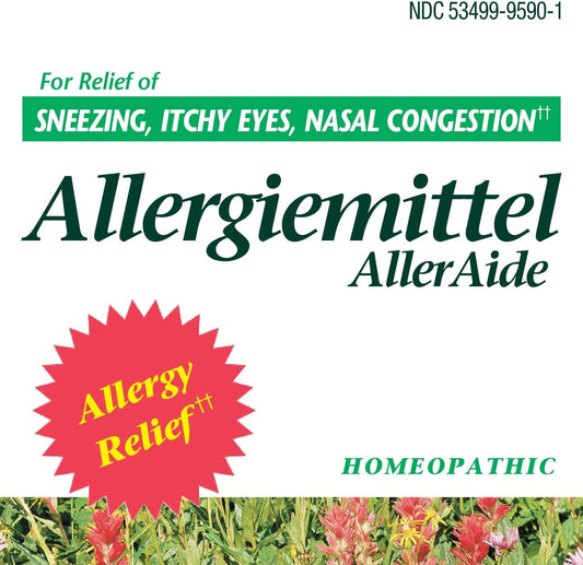 Nature's Way Boericke & Tafel Allergiemittel AllerAide, Allergy Relief??, 40 Tablets