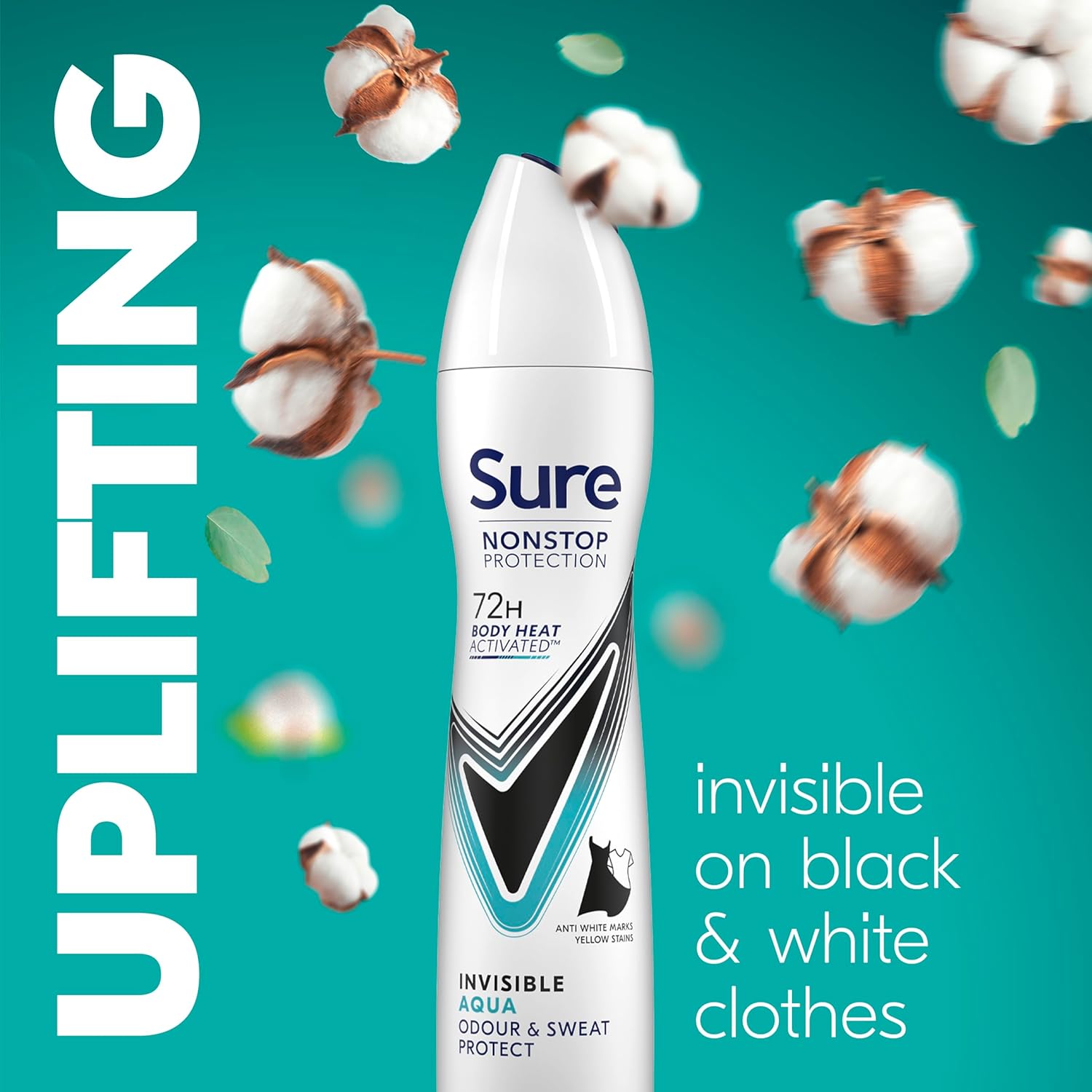 Sure Uplifting & Fresh MotionSense technology deodorant spray Anti-perspirant Deodorant Aerosol 72h protection against sweat and odour : Amazon.co.uk: Beauty