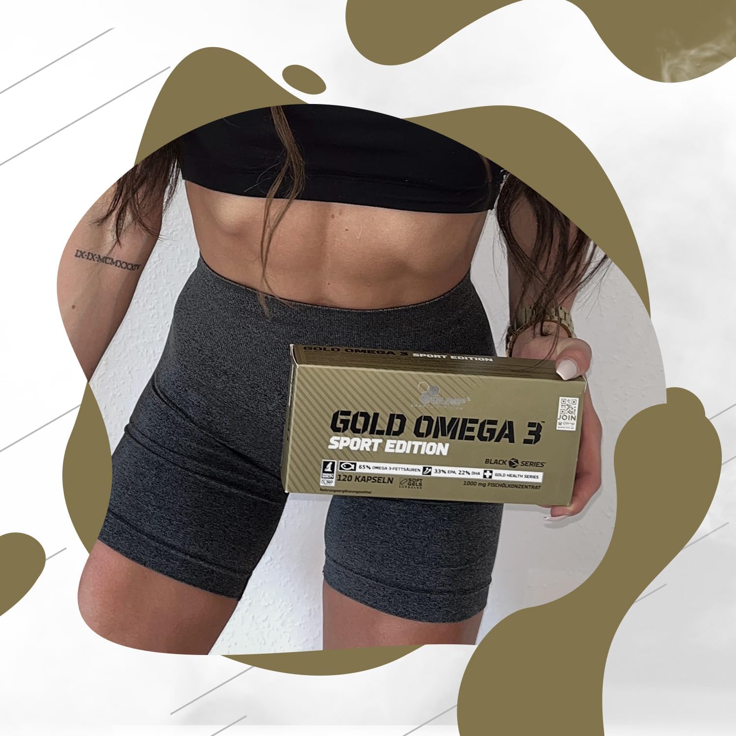 OLIMP SPORT NUTRITION Olimp Labs Gold Omega-3 Sport Edition Capsules, Pack of 120 Capsules : Amazon.co.uk: Health & Personal Care