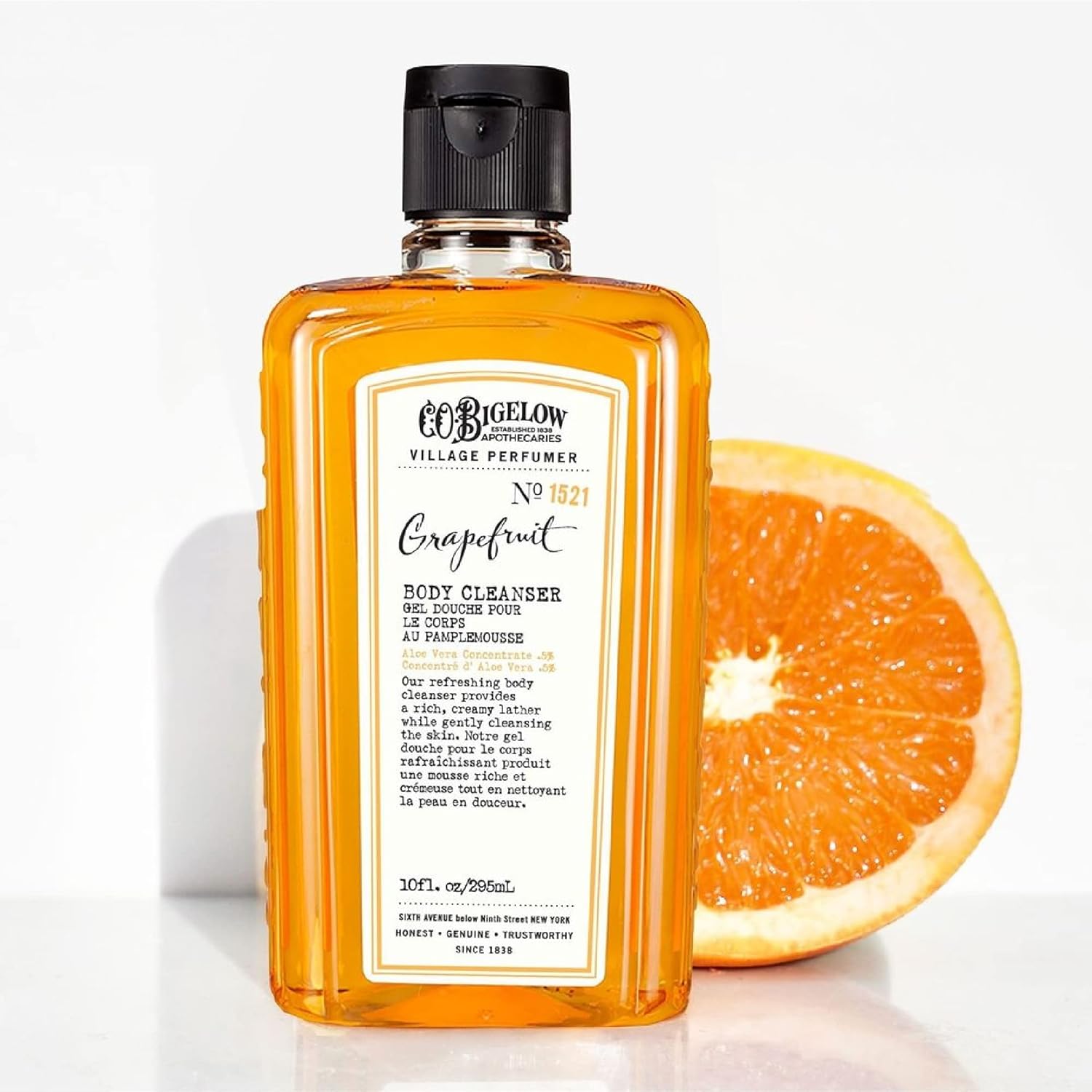 C.O. Bigelow Apothecary Duo, Grapefruit Body Care Gift Box With Body Soap & Lotion, Gift Set Of Two - Moisturizing Lotion & Liquid Body Wash For Dry Skin - 10Fl Oz Each : Beauty & Personal Care