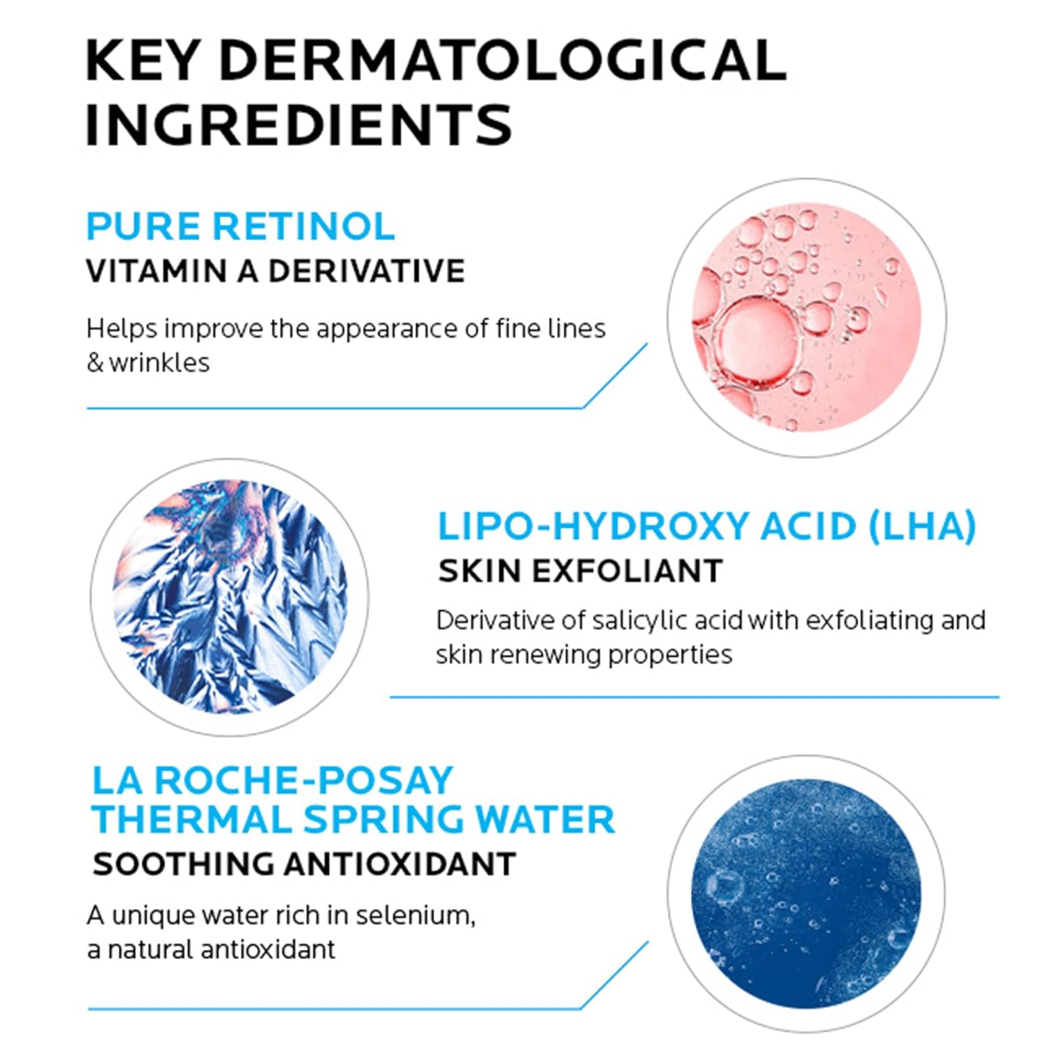 La Roche-Posay Redermic R Anti Aging Retinol Cream, Reduces Wrinkles, Fine Lines, And Age Spots With Pure Retinol Face Cream, 1 Fl Oz : Beauty & Personal Care