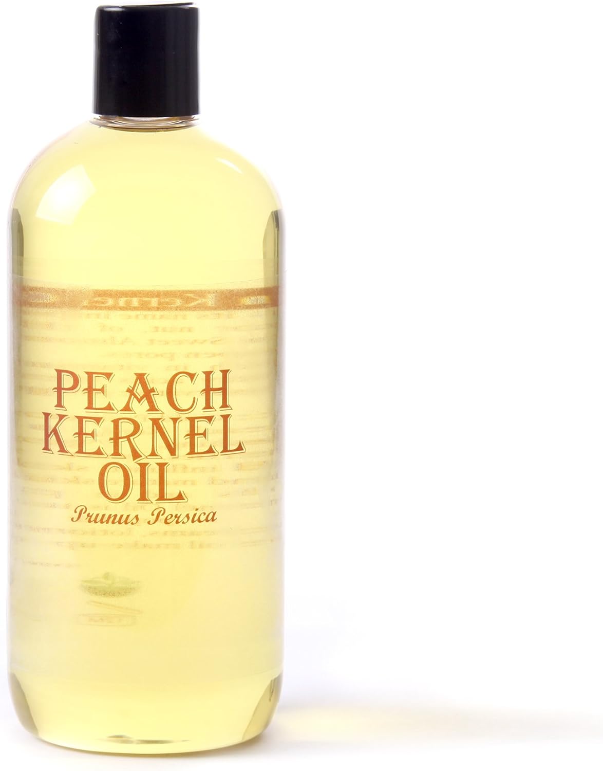 Mystic Moments | Peach Kernel Carrier Oil 1 litre - Pure & Natural Oil Perfect for Hair, Face, Nails, Aromatherapy, Massage and Oil Dilution Vegan GMO Free