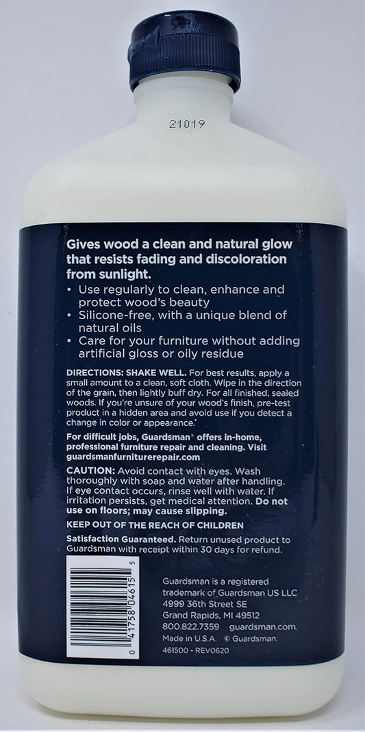 Guardsman 461500 16 Oz Cream Wood Polish