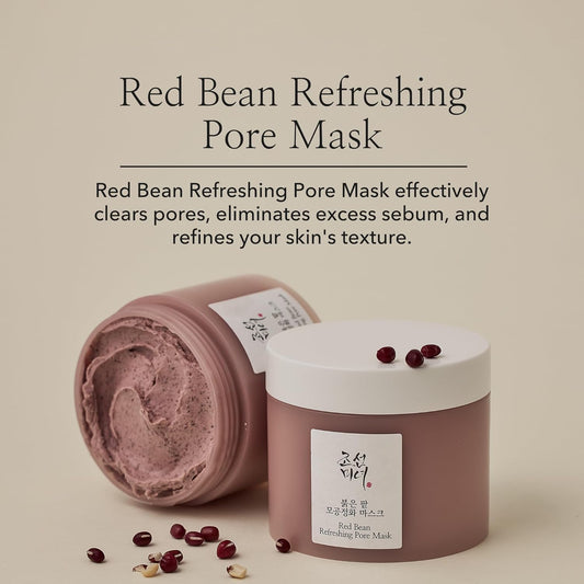 Beauty Of Joseon Red Bean Refreshing Pore Mask 140Ml, 4.73Fl.Oz