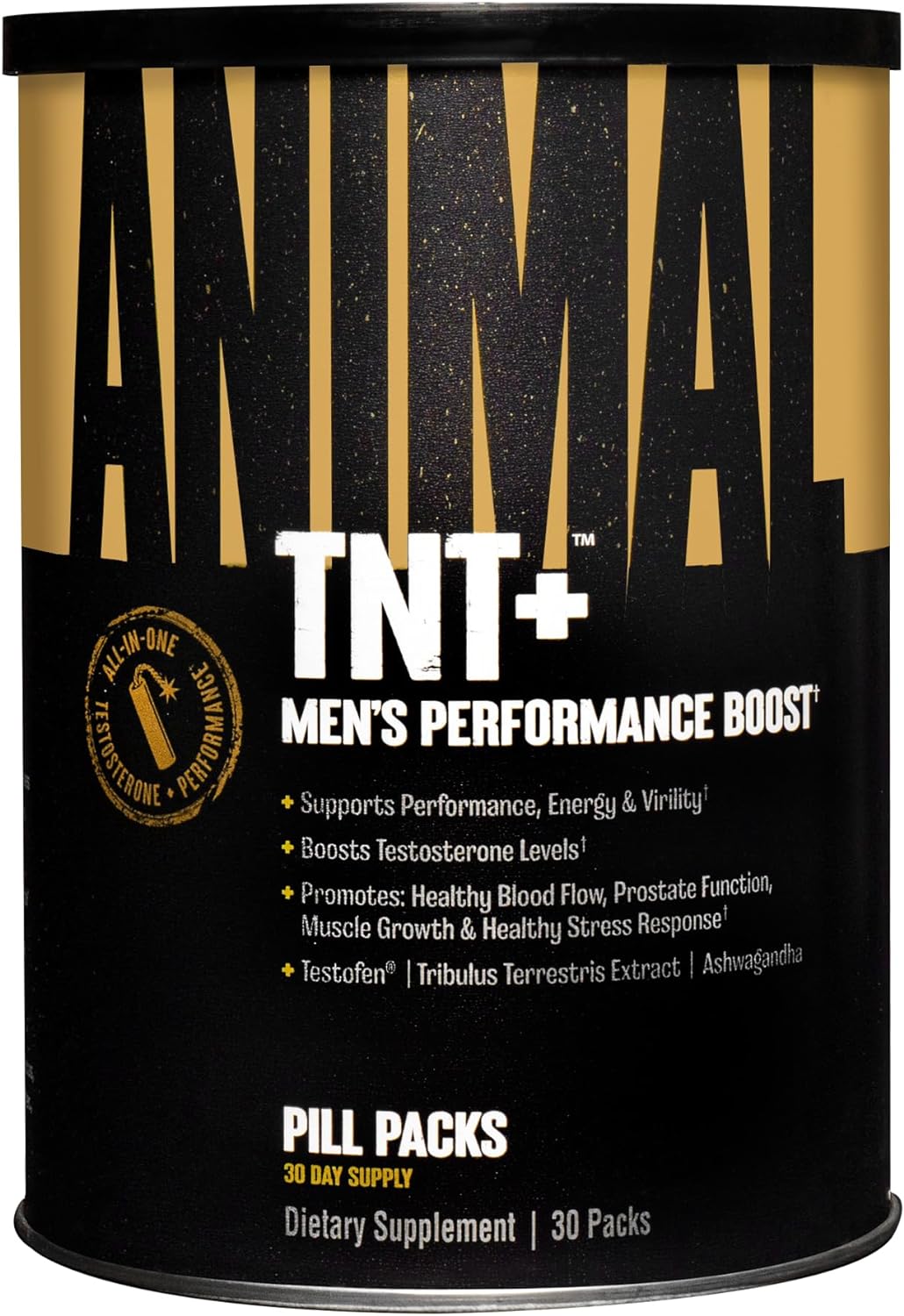 Animal TNT+ - Mens Support, Prostate Support, Adaptogen & Stress Suppo