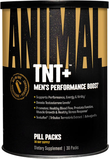 Animal TNT+ - Mens Support, Prostate Support, Adaptogen & Stress Suppo