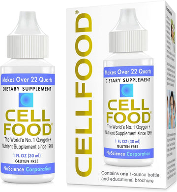 Cellfood Liquid Concentrate - 1 fl oz - Oxygen + Nutrient Supplement -