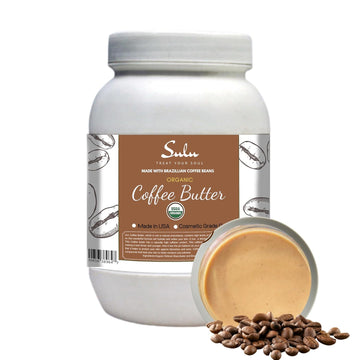 3 Lbs Coffee Bean Butter- Usda Certified Organic Cold Pressed Unrefined From Brazilian Coffee Beans