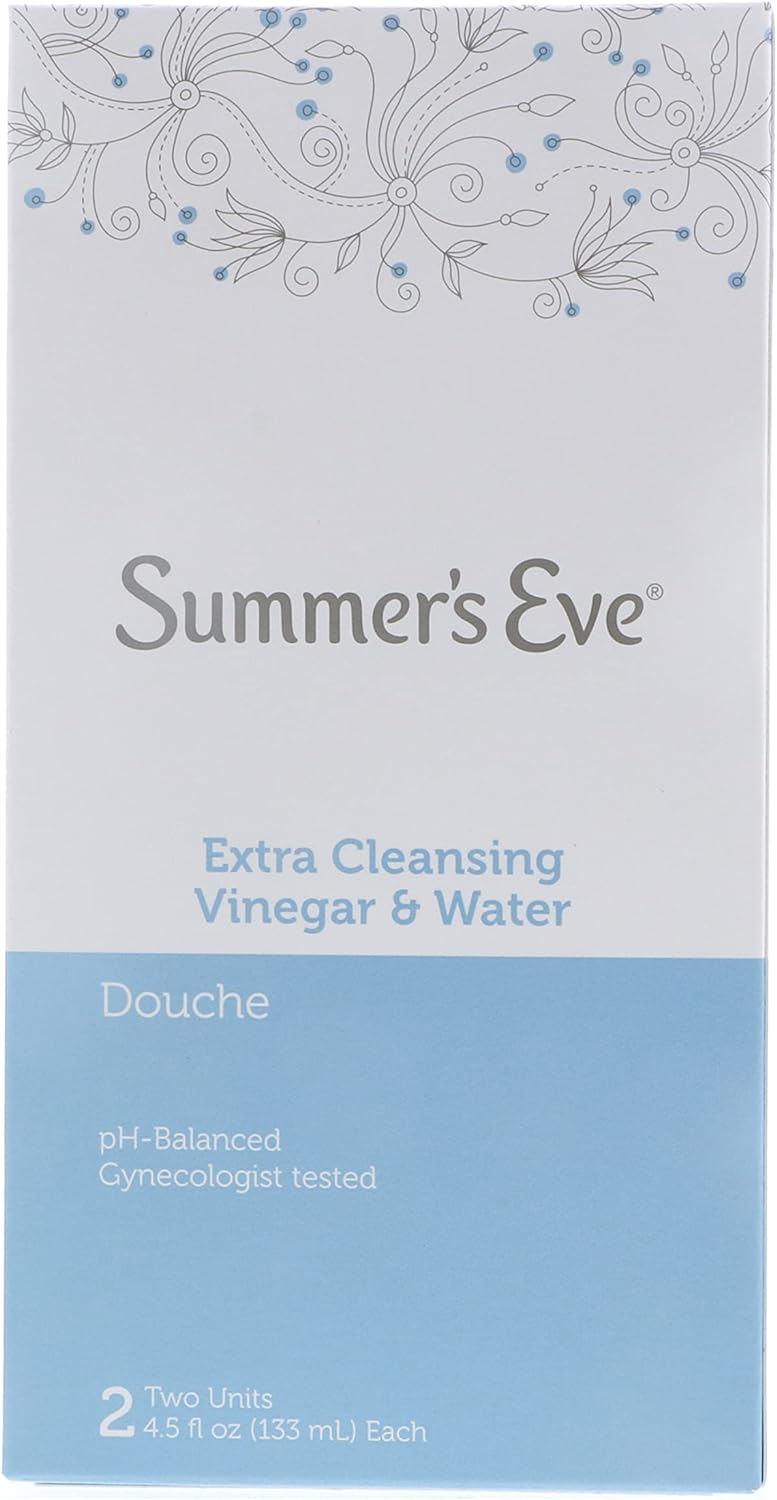 Summer's Eve Extra Cleansing Vinegar & Water Douche 2 Each : Health & Household