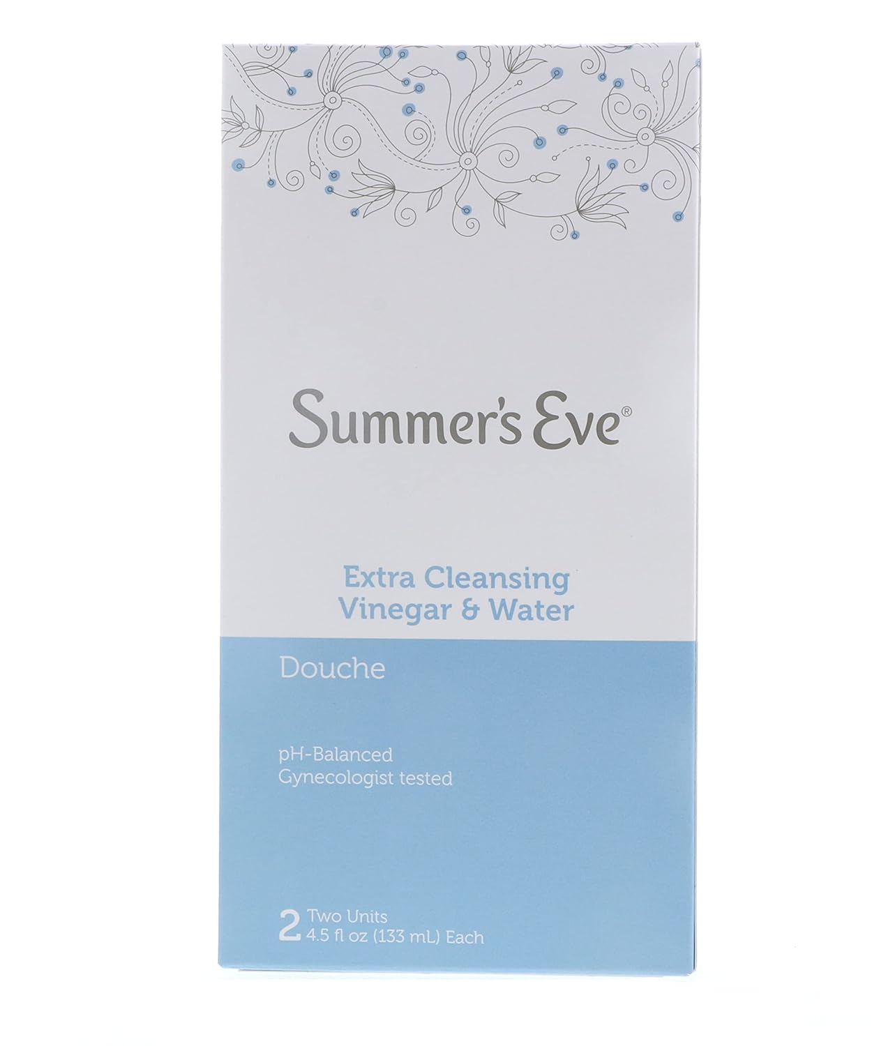 Summer's Eve Extra Cleansing Vinegar & Water Douche (4.5 FL OZ (Pack of 2)) : Health & Household