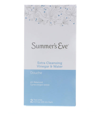 Summer's Eve Extra Cleansing Vinegar & Water Douche (4.5 FL OZ (Pack of 2)) : Health & Household