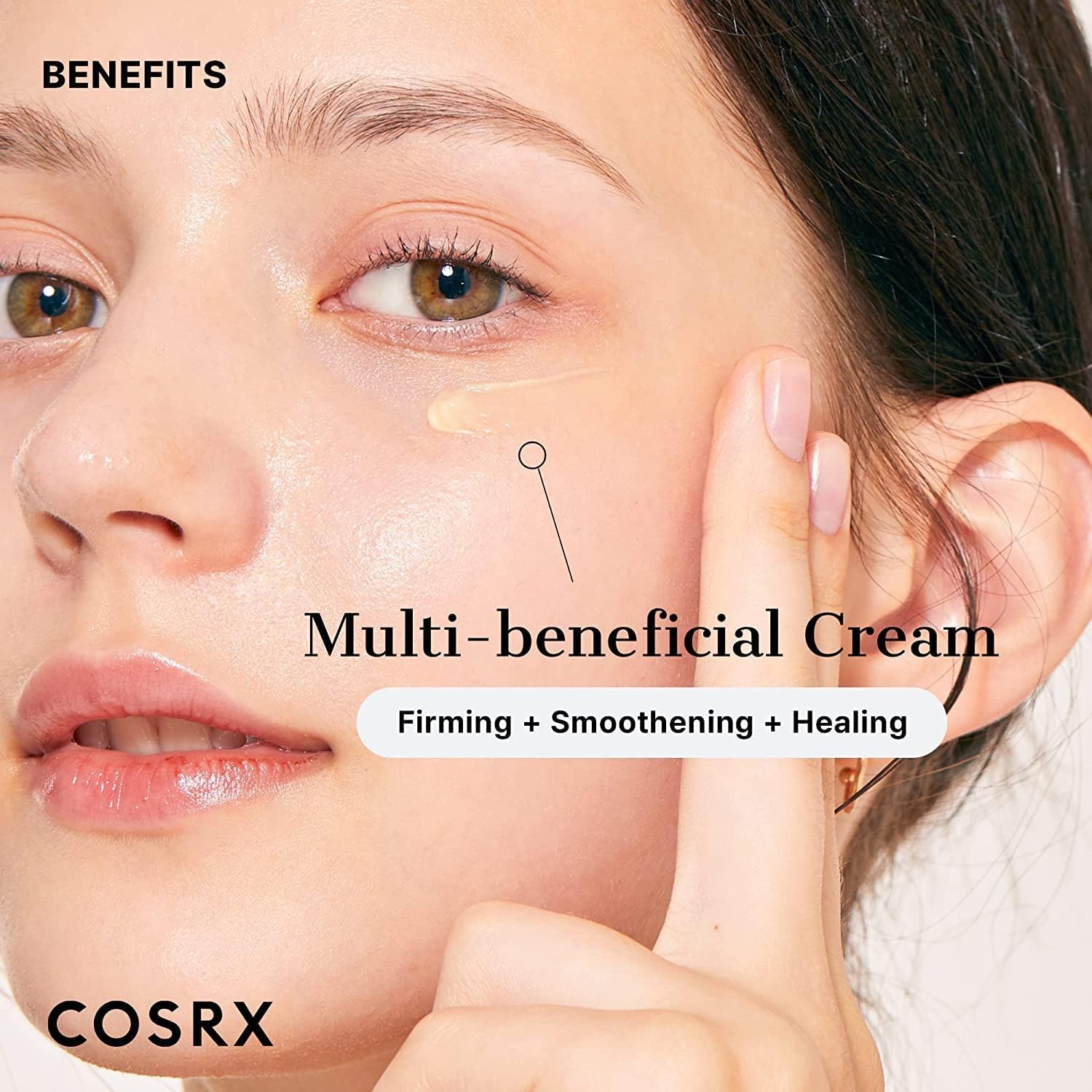 Cosrx The Retinol 0.3 Cream, Anti-Aging Face Cream With Highly Concentrated Retinol For Fine Lines, Wrinkle Reduction, Skin Renewal, Firming And Brightening, Safe For Eye And Neck Korean Skincare 20Ml
