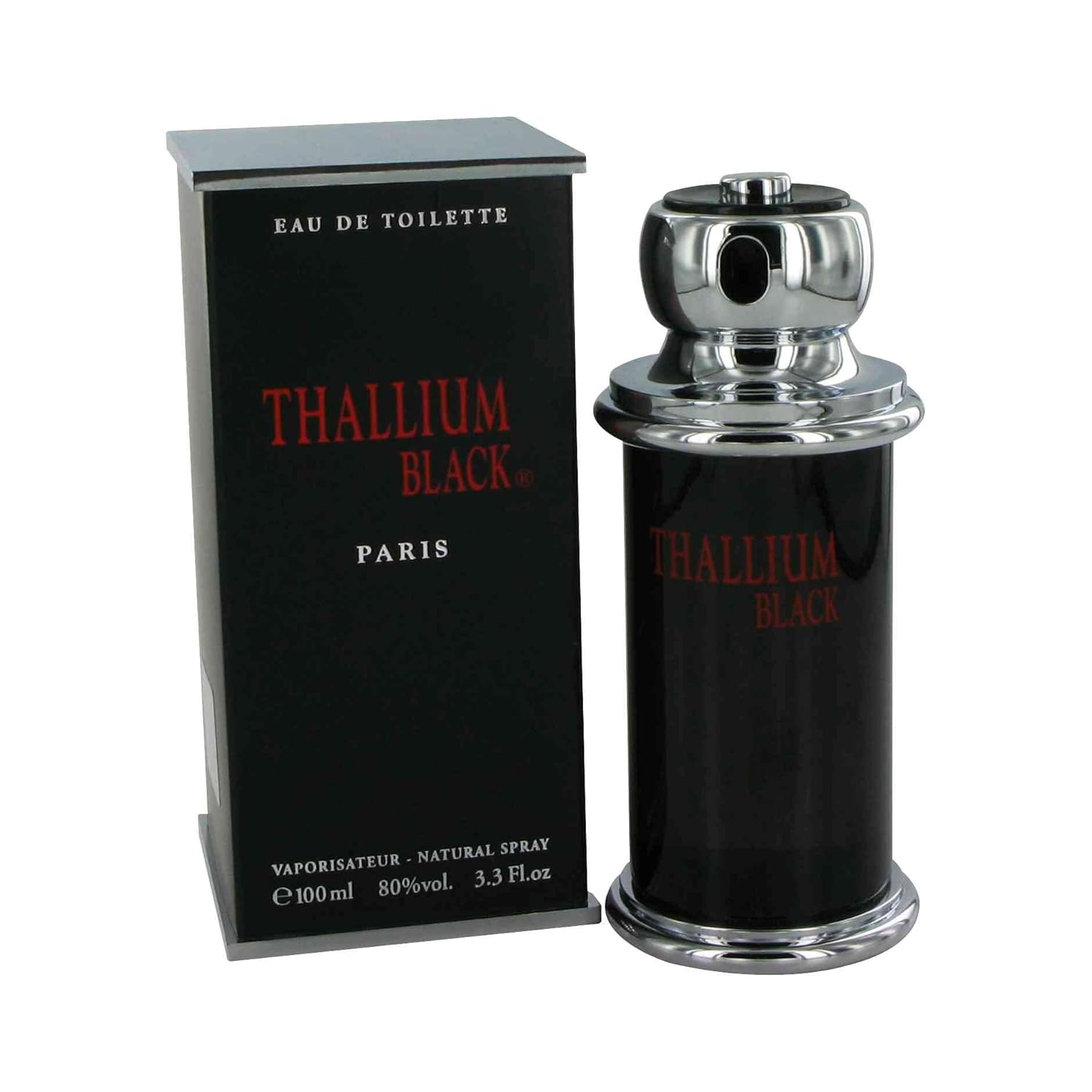 Yves De Sistelle Thallium Black By Yves De Sistelle For Men Eau Detoilette Spray 3.3 Oz : Beauty & Personal Care