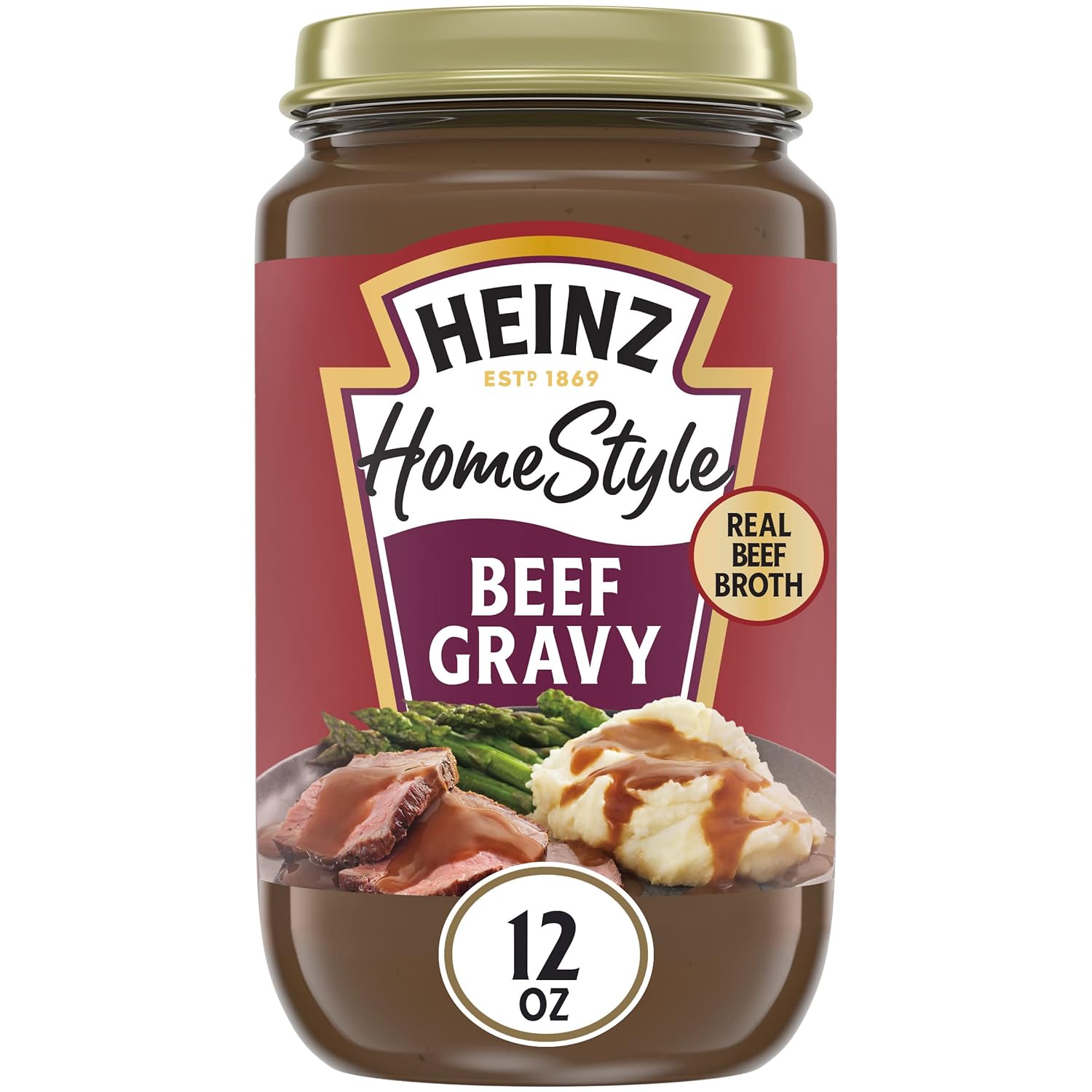 Heinz Homestyle Savory Beef Gravy (12 Oz Jar)