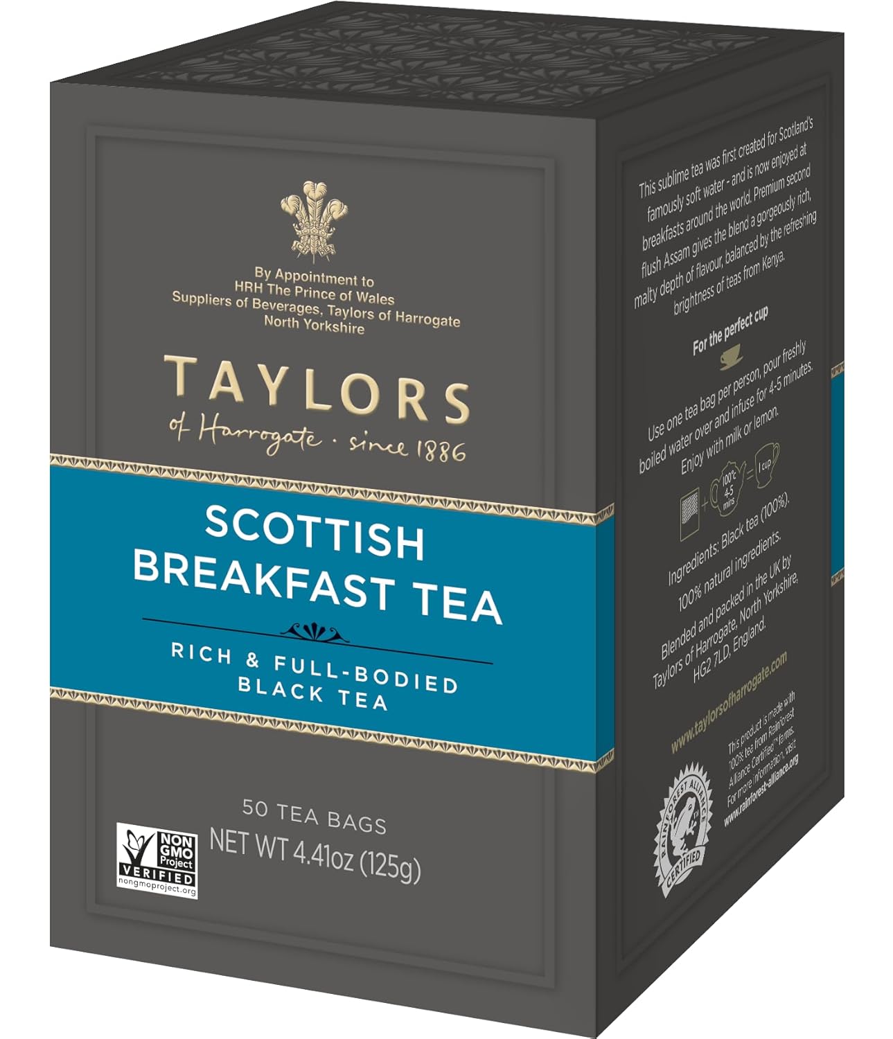 Taylors Of Harrogate Scottish Breakfast, 50 Teabags