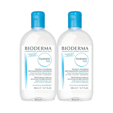 Bioderma - Hydrabio H2O Micellar Water - Face Cleanser and Makeup Remover - Micellar Cleansing Water for Dehydrated Sensitive Skin