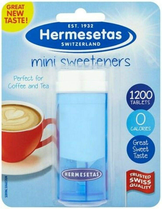 Hermesetas Mini Sweeteners (1200) - Pack Of 6