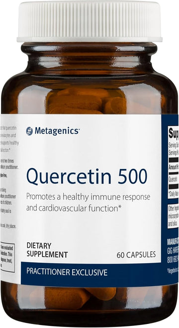 Metagenics Quercetin 500Mg Capsule Supplement Helps Promote A Healthy Immune Response And Cardiovascular Function - 60 Capsules