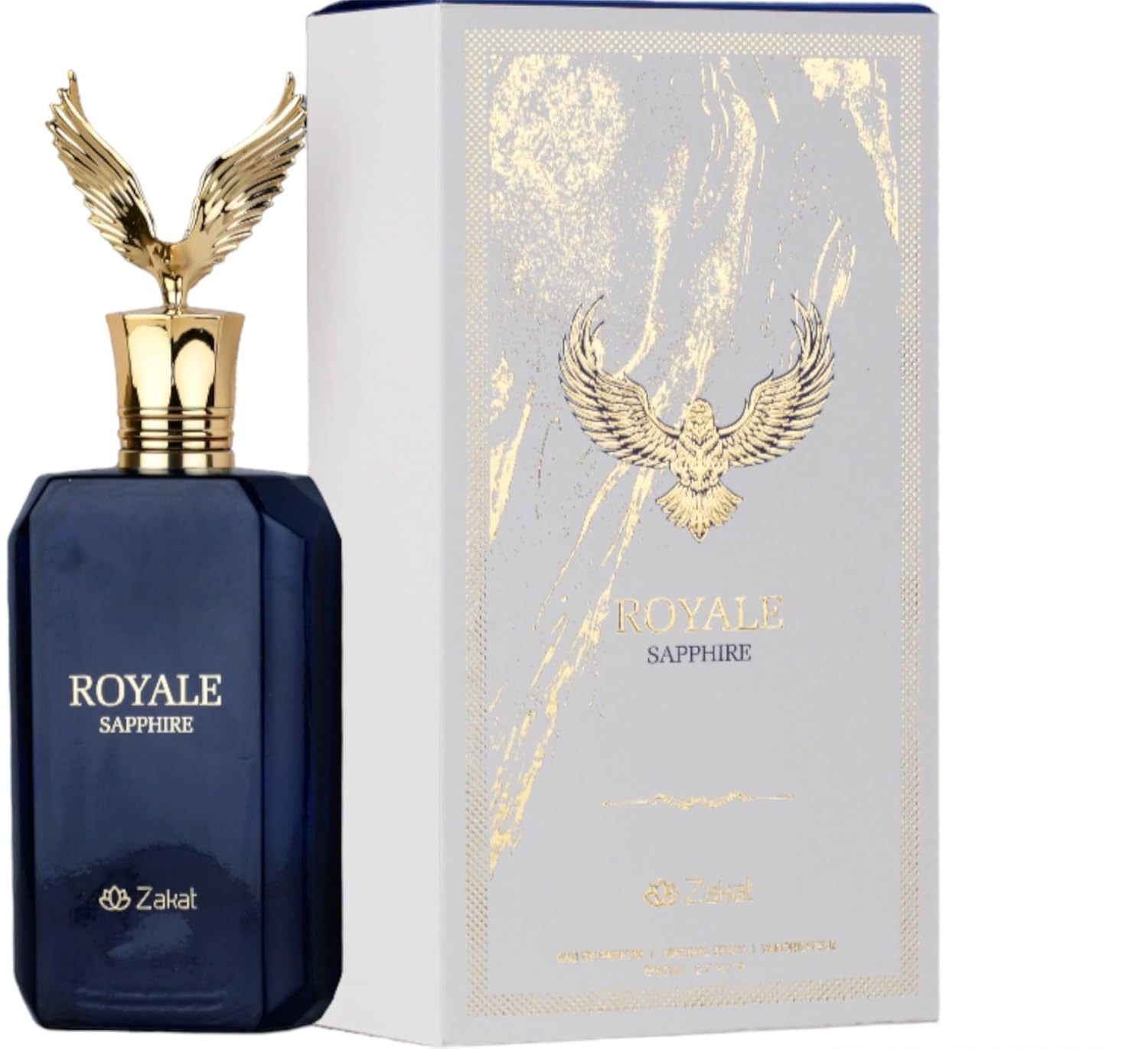 Zakat Perfumes Royal Collection Unisex Edp - Eau De Parfum 80Ml(2.7 Oz) (Saphire) : Beauty & Personal Care