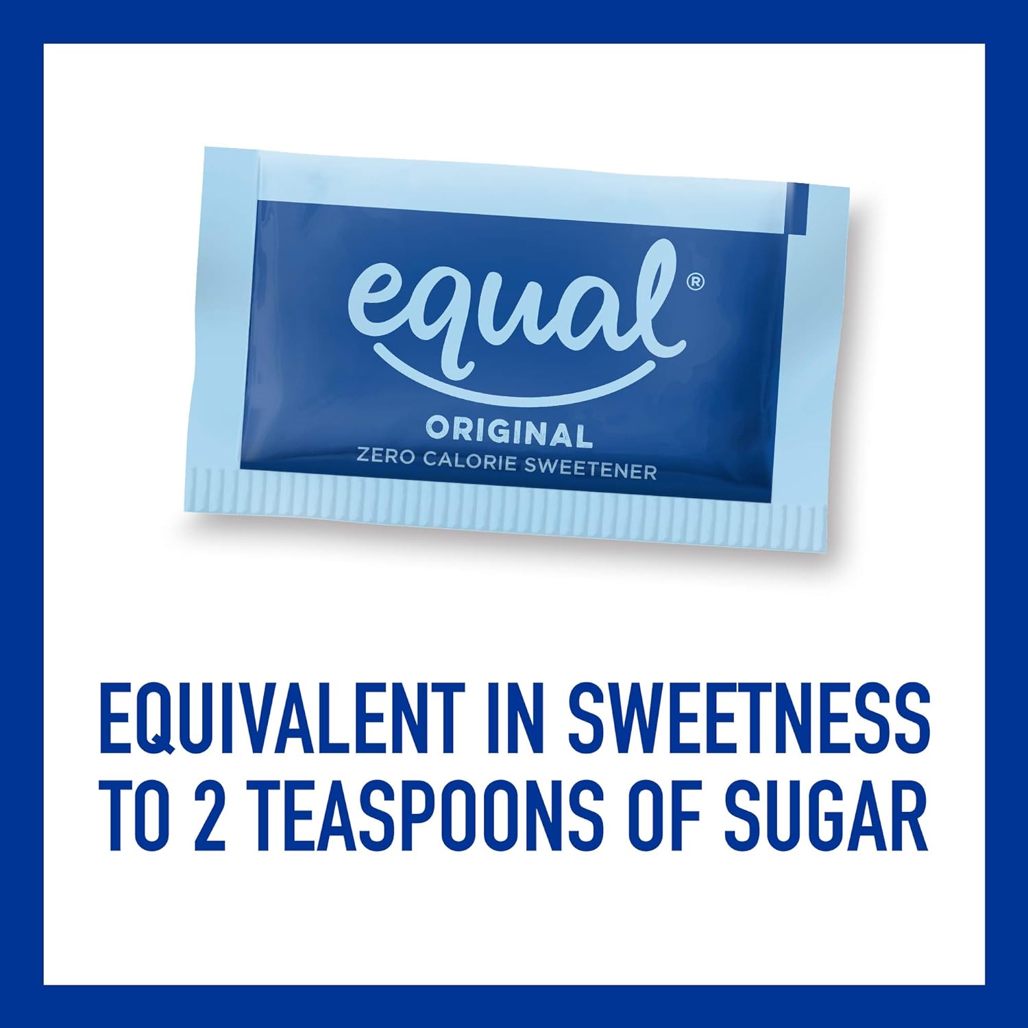 Equal 0 Calorie Sweetener, Aspartame And Acesulfame-K Sweetener Packets, Zero Calorie Sugar Alternative, Erythritol Free, 50 Ct (Pack Of 12)