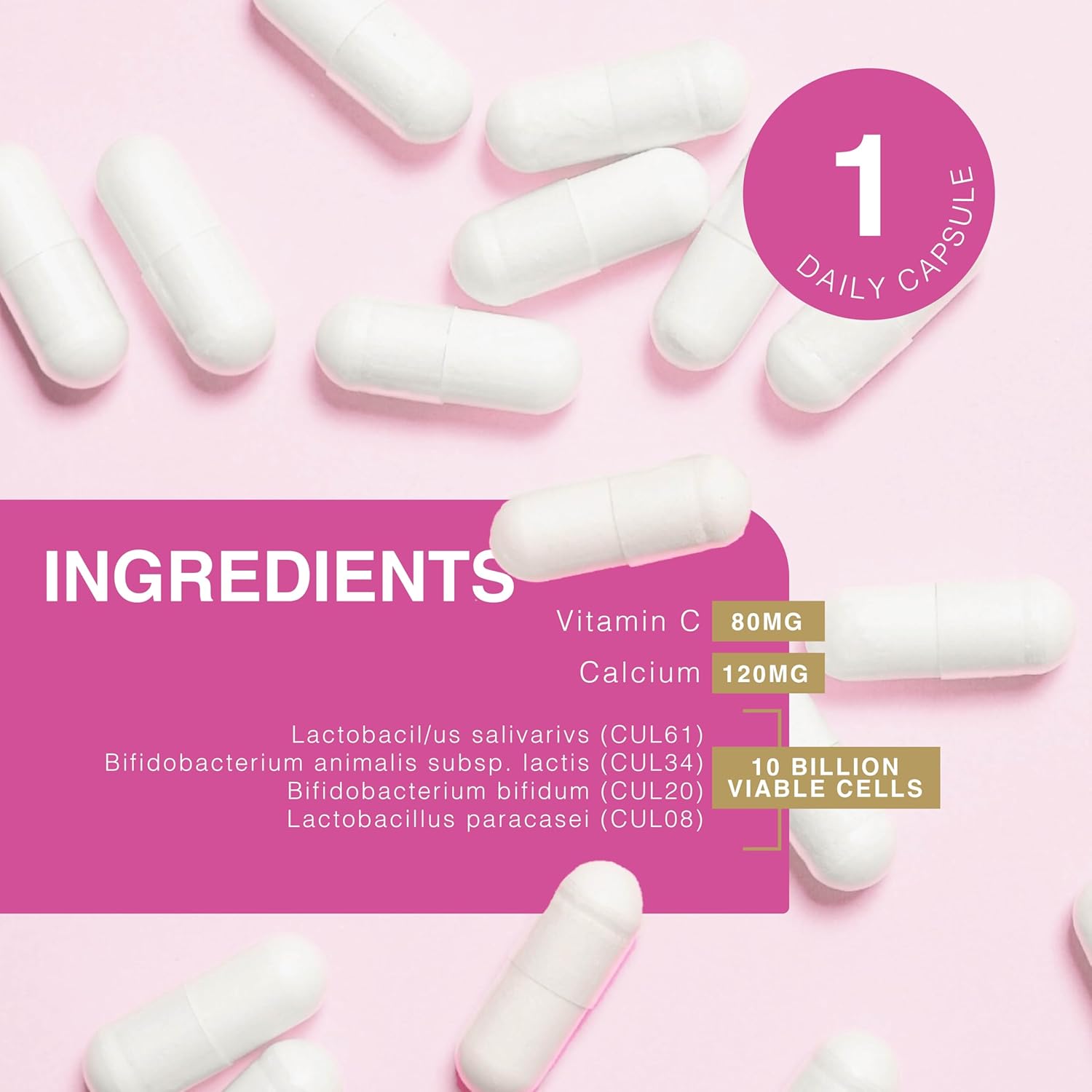 Proven Probiotic Lactobacillus & Bifidus for Pregnancy - Lab4 Friendly Bacteria for Pregnant Woman : Amazon.co.uk: Health & Personal Care