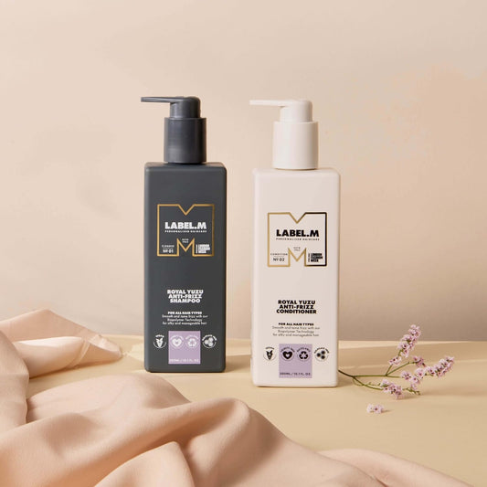 Label.M Royal Yuzu Anti-Frizz Shampoo 300Ml – With Recyclable Pump