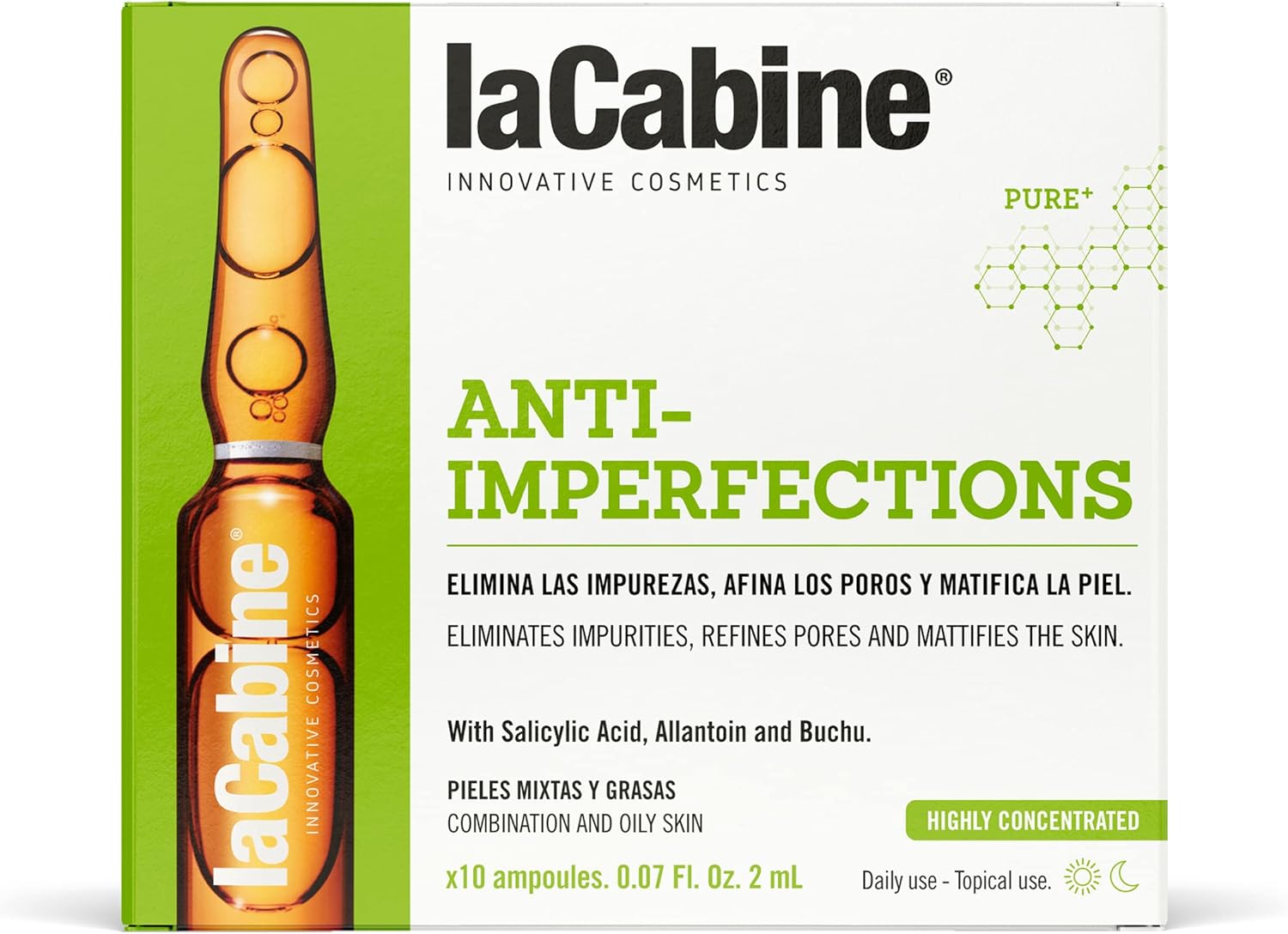 La Cabine Anti-Imperfections 10 Ampoules Of 2 Ml