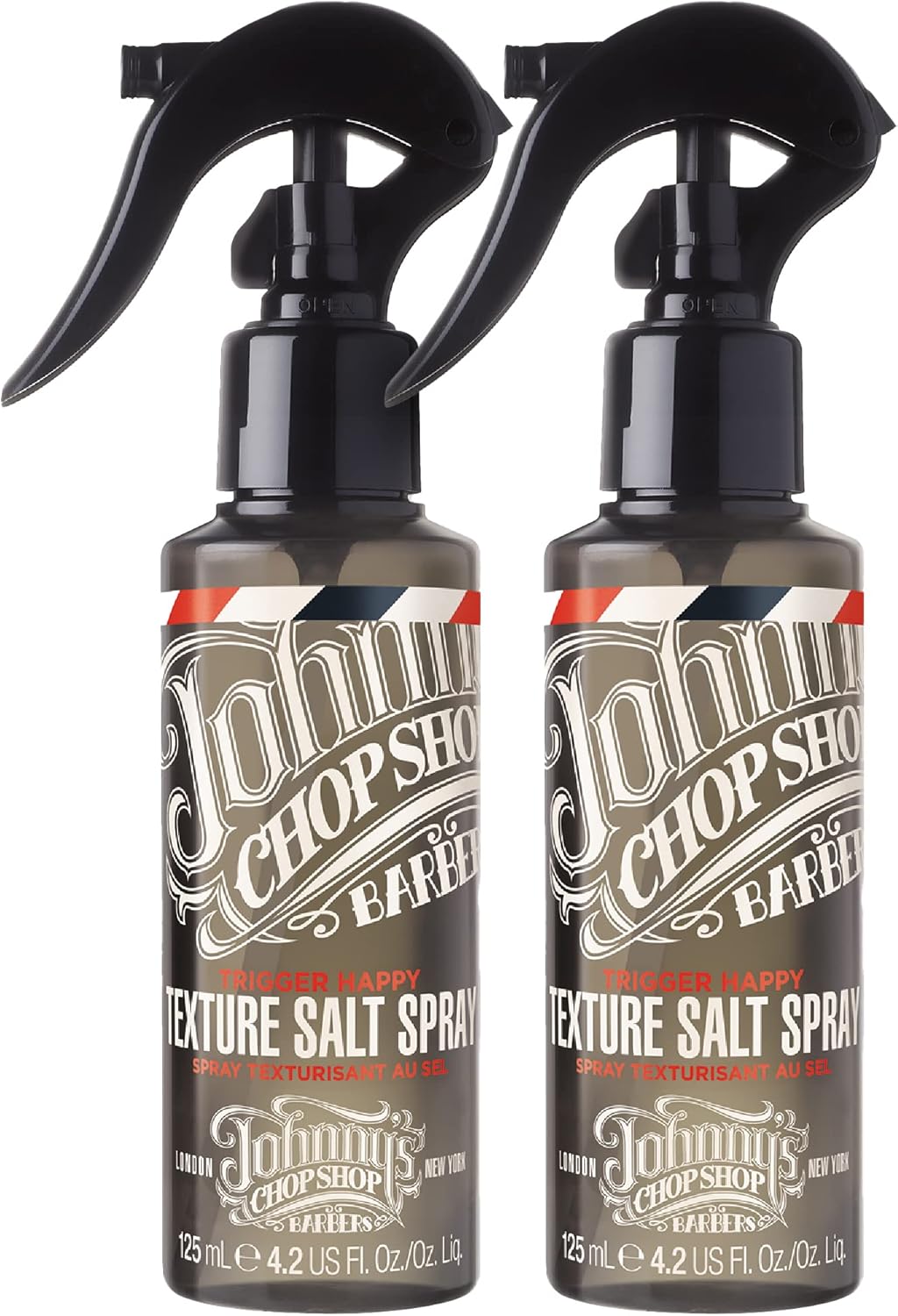 Johnny'S Chop Shop Trigger Happy Sea Salt Spray 125Ml (Pack Of 2)