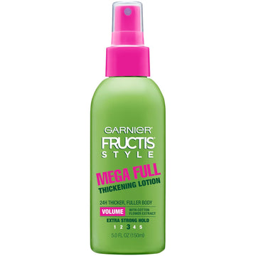 Garnier Fructis Style Mega Full Thickening Lotion, 5.0 Oz, 1 Count (Packaging May Vary)