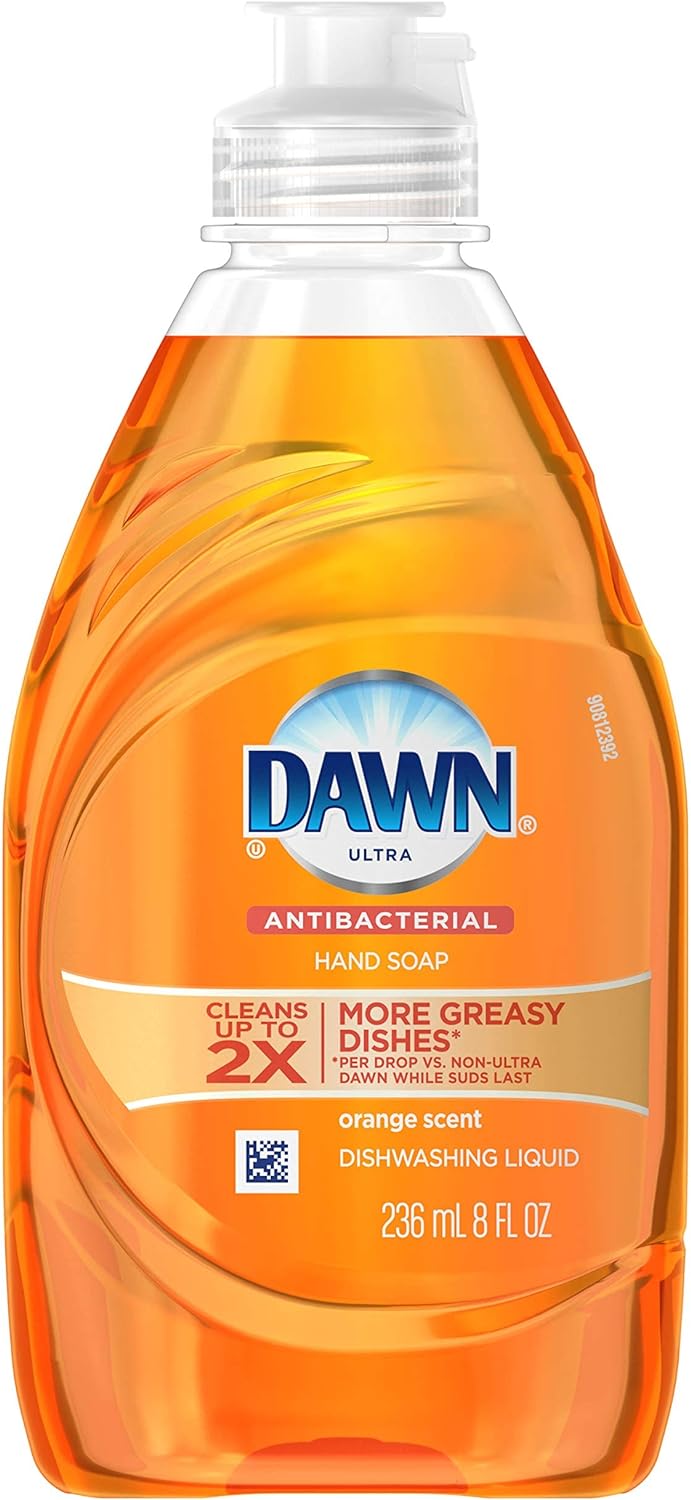 Dawn Ultra Antibacterial Dishwashing Liquid 7oz. Orange Scent (Orange)