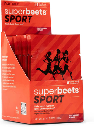 humanN SuperBeets Pre Workout Powder ? NSF Certified for Sport ? Caffe