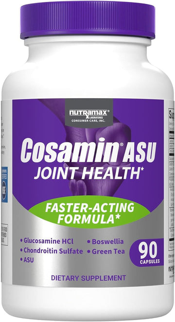 Cosamin Asu Joint Health Supplement – Advanced, Faster-Acting Formula, 90 Capsules