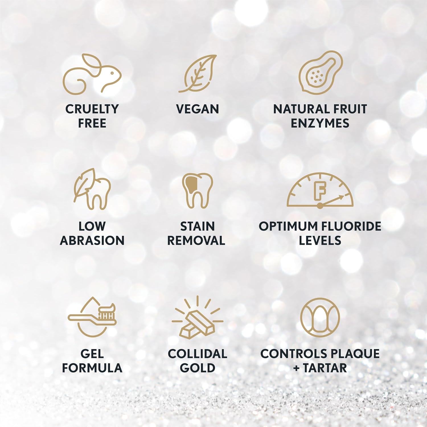 Janina Ultra White 75ml 24K Gold Toothpaste, Mint, Low Abrasive Formula with Anti-Inflammatory Colloidal Gold & Whitening Complex for Teeth Whitening, for Everyday Use, Vegan & Cruelty Free : Amazon.co.uk: Health & Personal Care