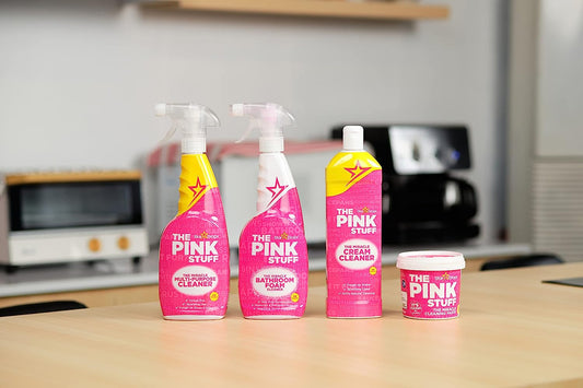 Stardrops - The Pink Stuff Ultimate Bundle - Miracle Cleaning Paste, Multi-Purpose Bathroom Spray and Foam Cleaner