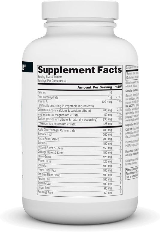 Source Naturals Alkaline Balance To Support Ph Balance* - 120 Tablets