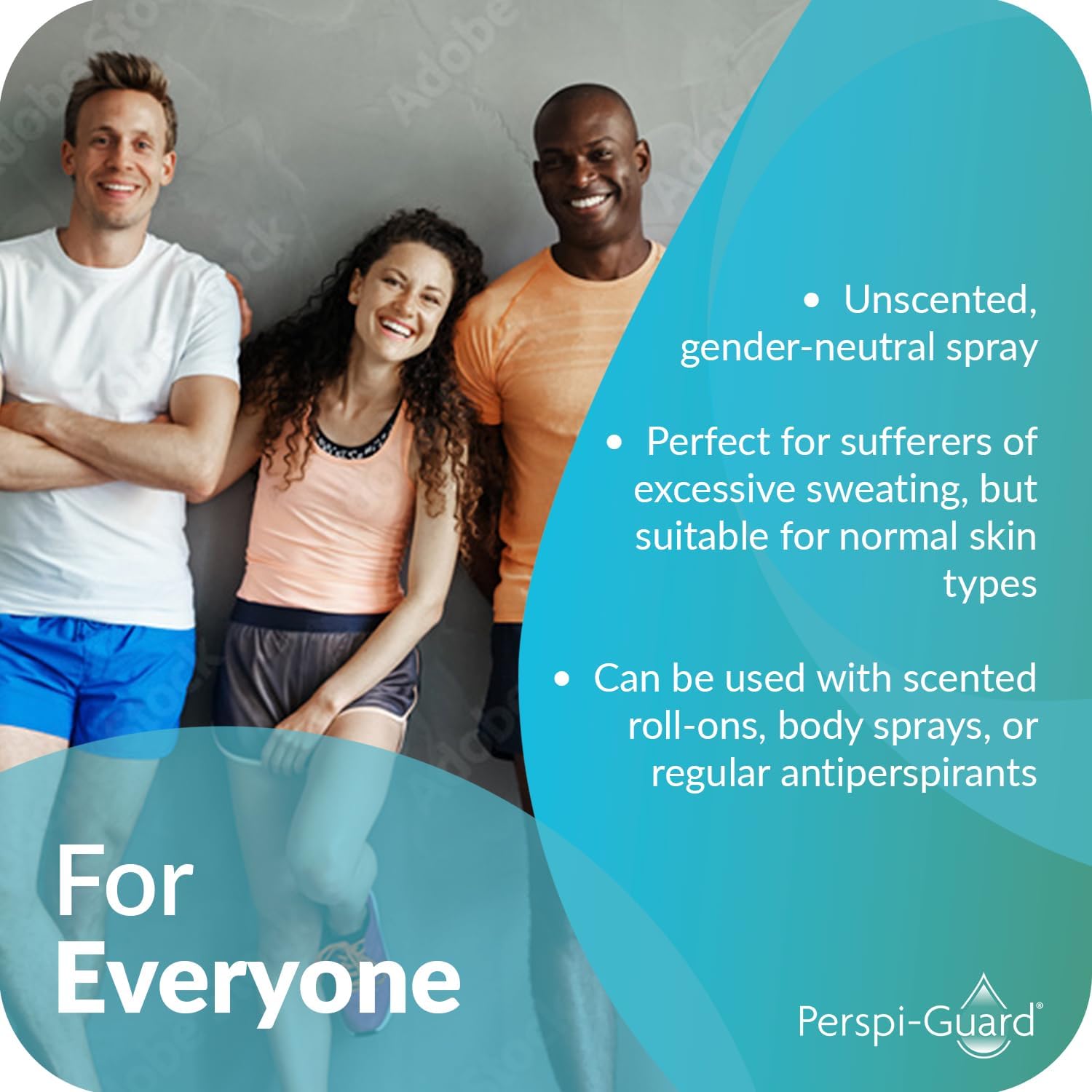 Perspi-Guard Maximum Strength Antiperspirant Spray 50 Ml, 2-Pack, Strong Deodorant For Excessive Sweating & Hyperhidrosis, Anti Sweat Spray, Unscented