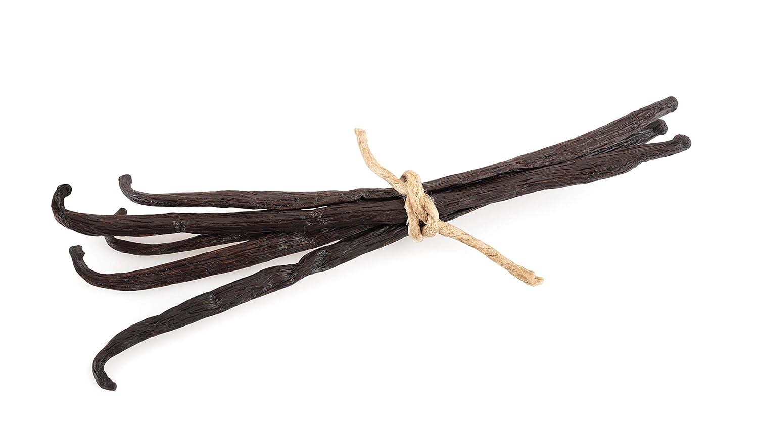 5 Organic Madagascar Vanilla Beans. Whole Grade A Vanilla Pods For Vanilla Extract And Baking