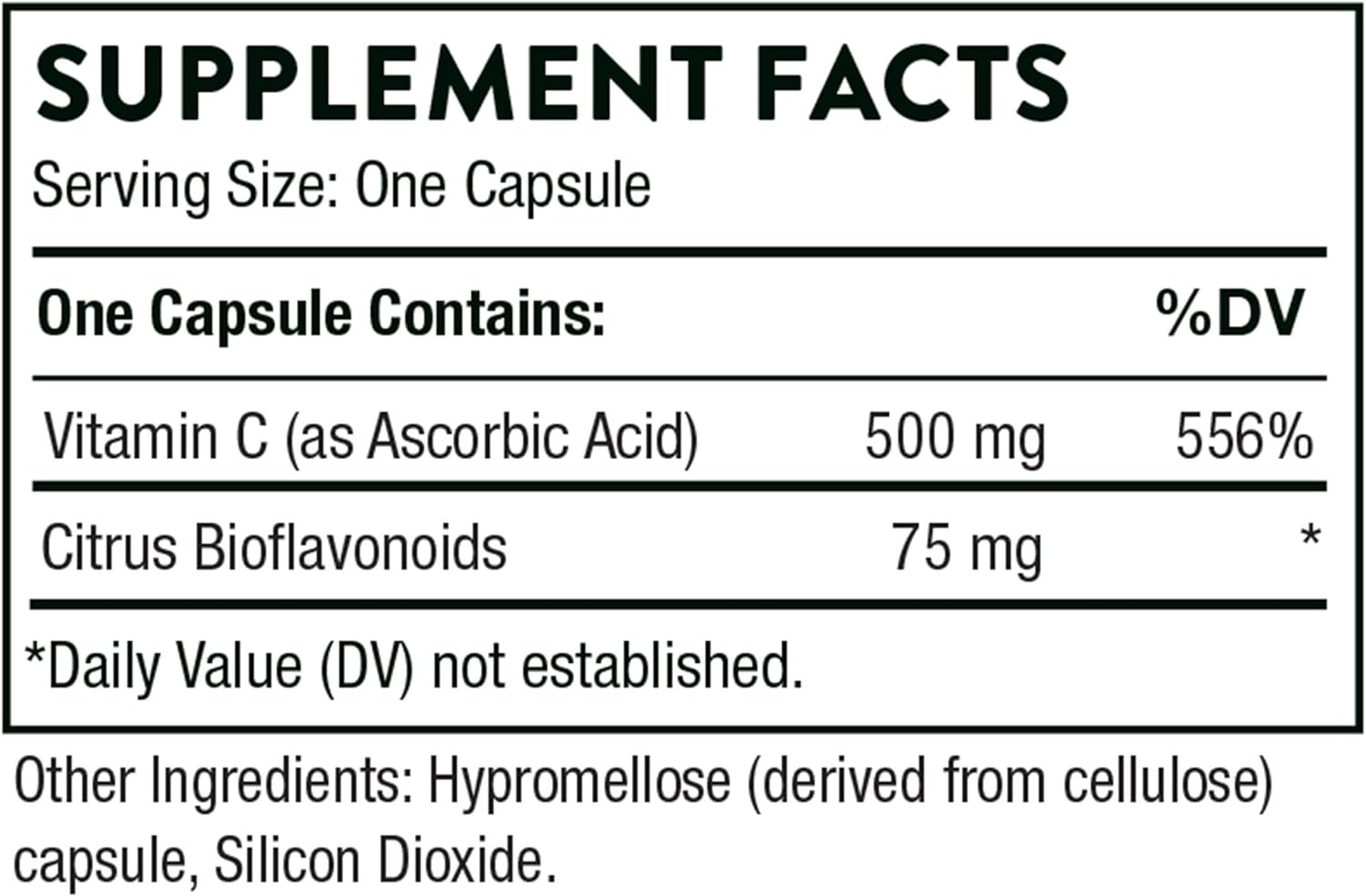 Thorne Vitamin C - Blend of Vitamin C and Citrus Bioavonoids from Oranges - Support Immune System, Production of Cellular Energy, Collagen Production and Healthy Tissue - Gluten-Free - 90 Capsules