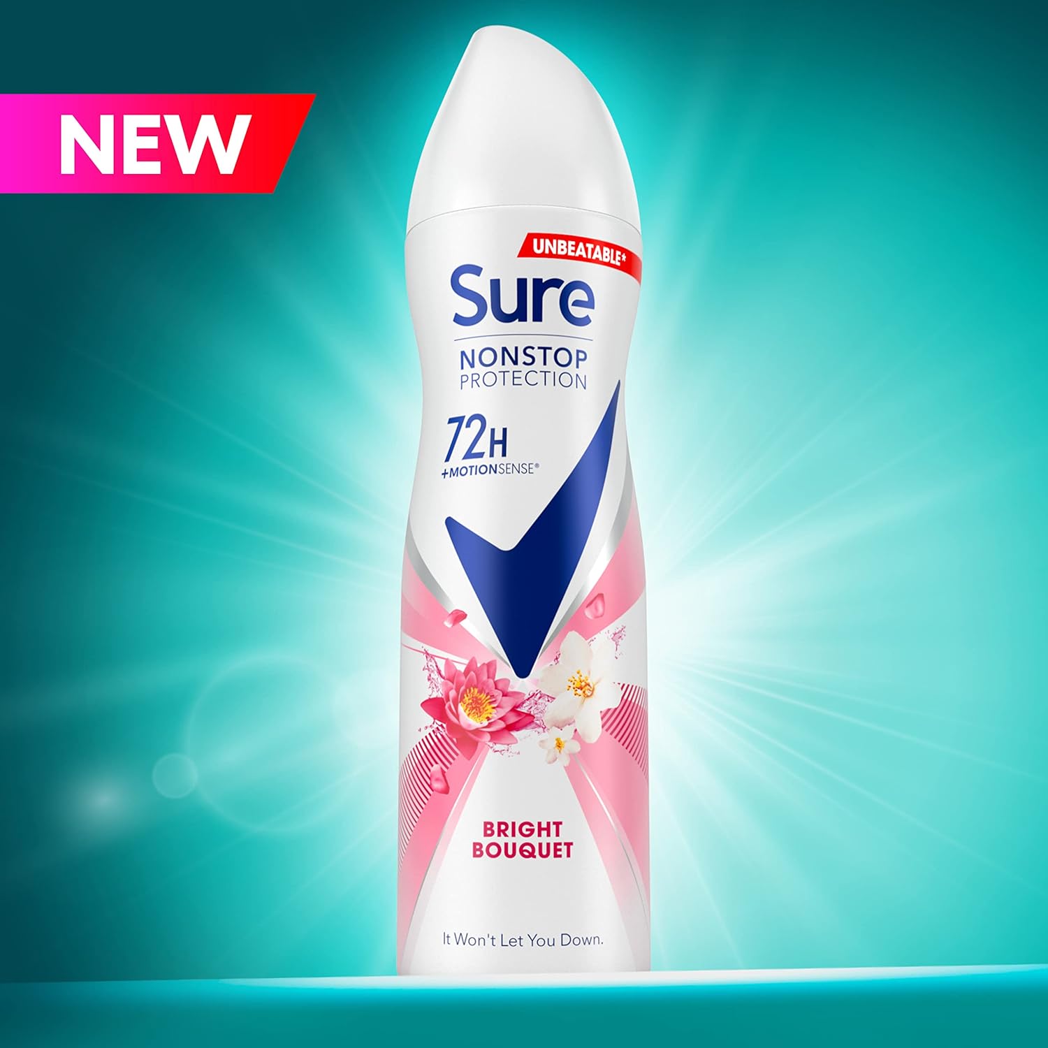 Sure Bright Bouquet Nonstop Protection MotionSense technology anti-perspirant deodorant spray Anti-perspirant Deodorant Aerosol 72h protection against sweat and odour 250 ml : Amazon.co.uk: Beauty