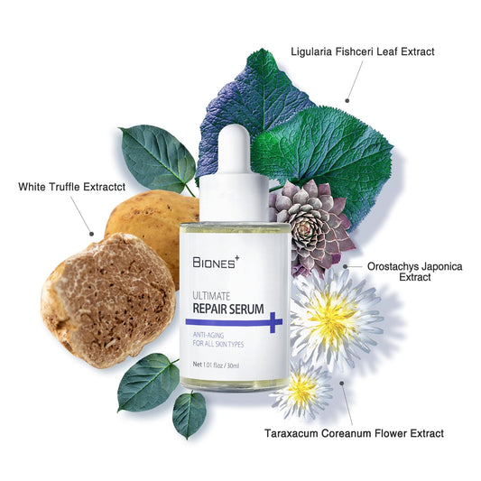 Serum For Face - Dmz Natural Plant Complex Anti Aging Wrinkle Repair Facial Serum - White Truffle, Vitamin C, Retinol And Hyaluronic Acid Serum For Brightening, Firming, & Hydrating For Face