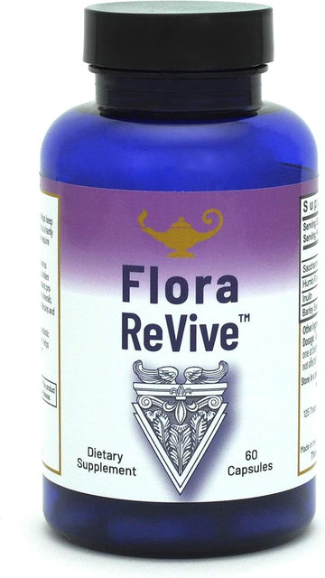 Rna Reset Flora Revive – Soil-Based Daily Probiotic With Prebiotics & Humic-Fulvic Blend, Shelf-Stable, 10 Billion Cfu (60 Capsules)