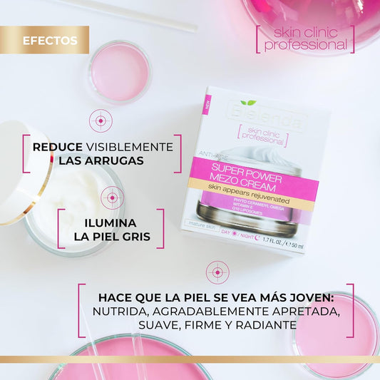 Bielenda Professional Antifalten Verjüngung Mezo Creme 50 Ml