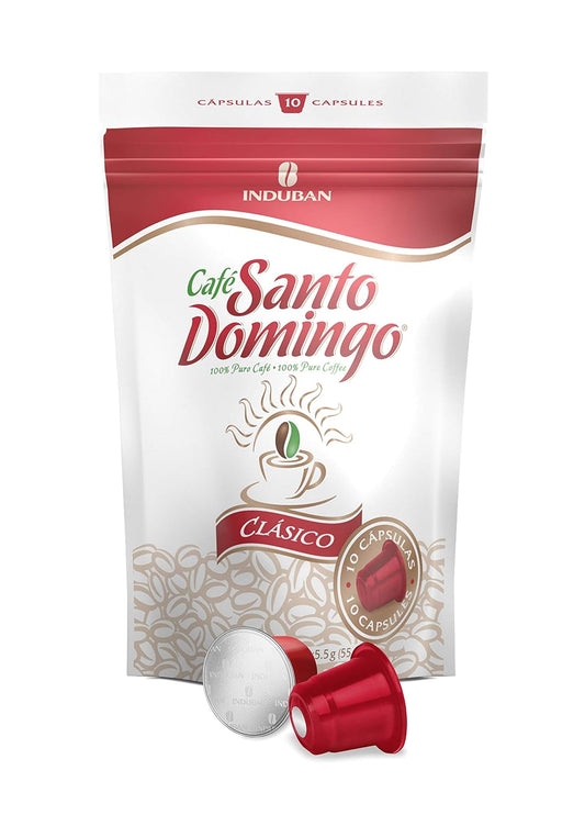 Santo Domingo Coffee Capsules Bundle: Classic, Intenso, Peaberry – 30 Count Variety Pack - Compatible with Nespresso Original Brewers · Products from the Dominican Republic