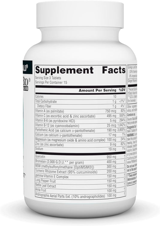 Source Naturals Aller-Response, Seasonal Immune Support* - 45 Tablets