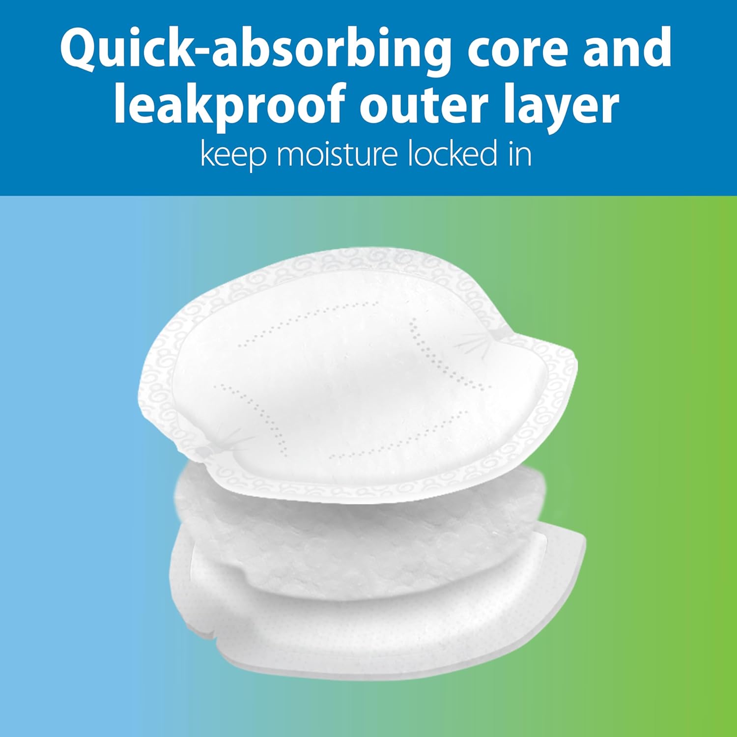 Dr. Brown's Disposable One-Use Absorbent Breast Pads for Breastfeeding and Leaking - 60pk - Packaging May Vary : Baby