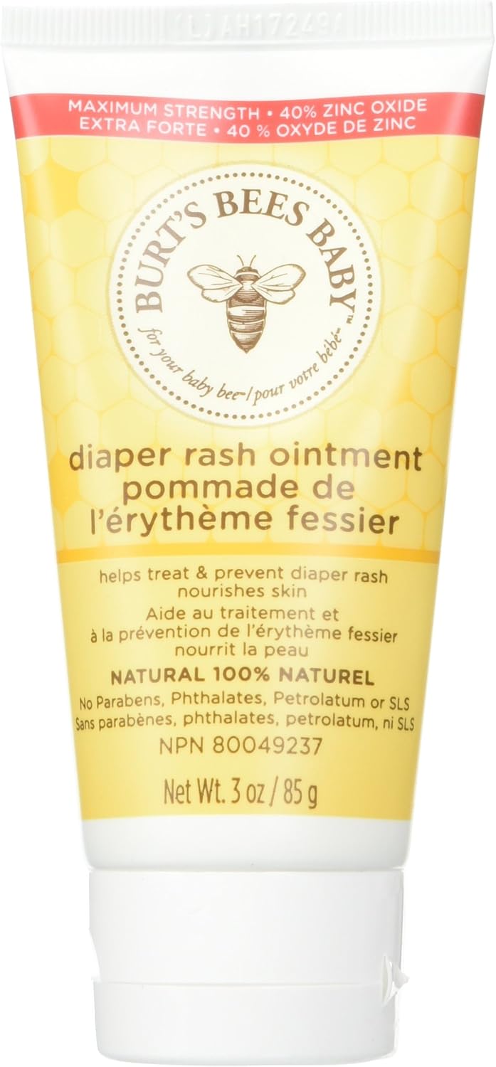 Burt'S Bees Baby Diaper Rash Ointment 3 Oz (Pack Of 3)