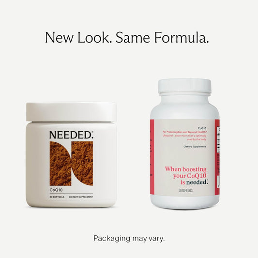 Needed. Coq10 - Coenzyme Q10, For Men And Women, 200 Mg Of Ubiquinol, Supports Energy Production, Protects Cells From Damage, And Supports Metabolism | 30 Softgels