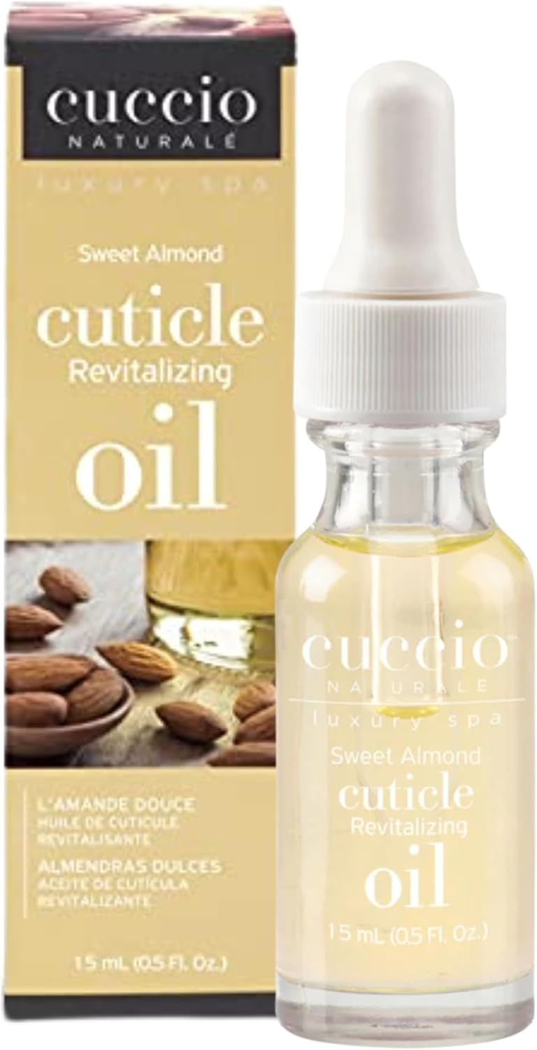 Cuccio Naturale Sweet Almond Cuticle Oil 15Ml, Yellow