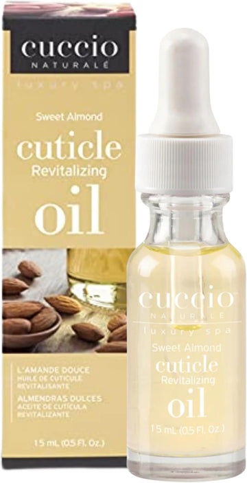 Cuccio Naturale Sweet Almond Cuticle Oil 15Ml, Yellow